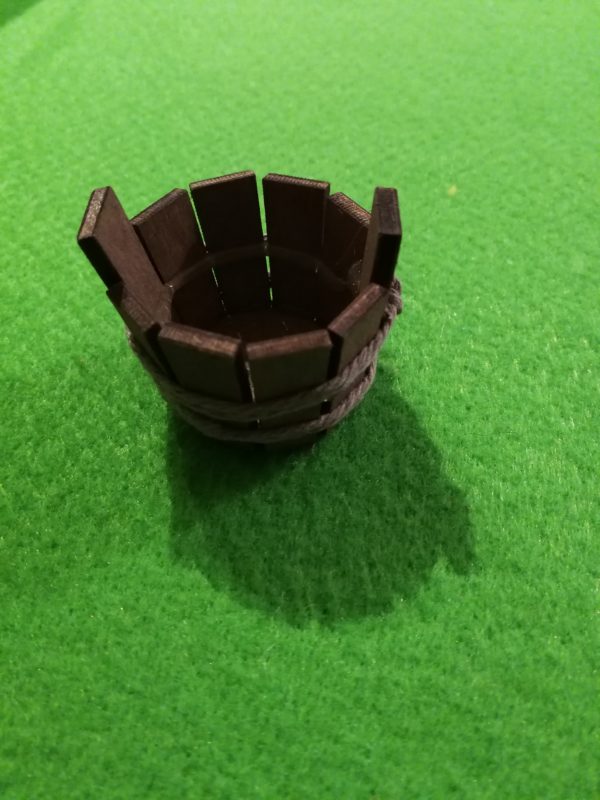 Holzbottich für Mini-Zwergli