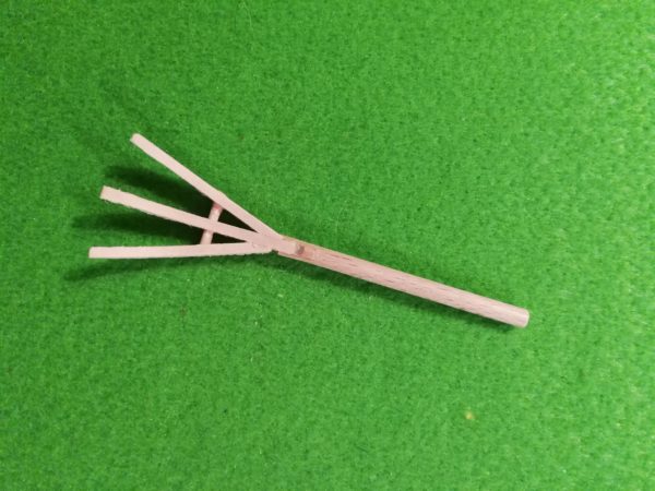 Holzrechen für Mini-Zwergli
