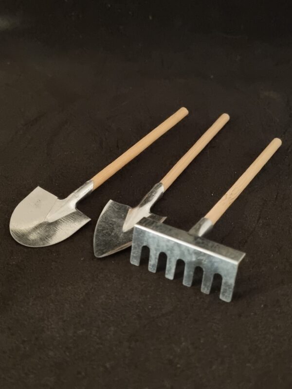 Gartenwerkzeug 3er Set, für Mini-Zwergli
